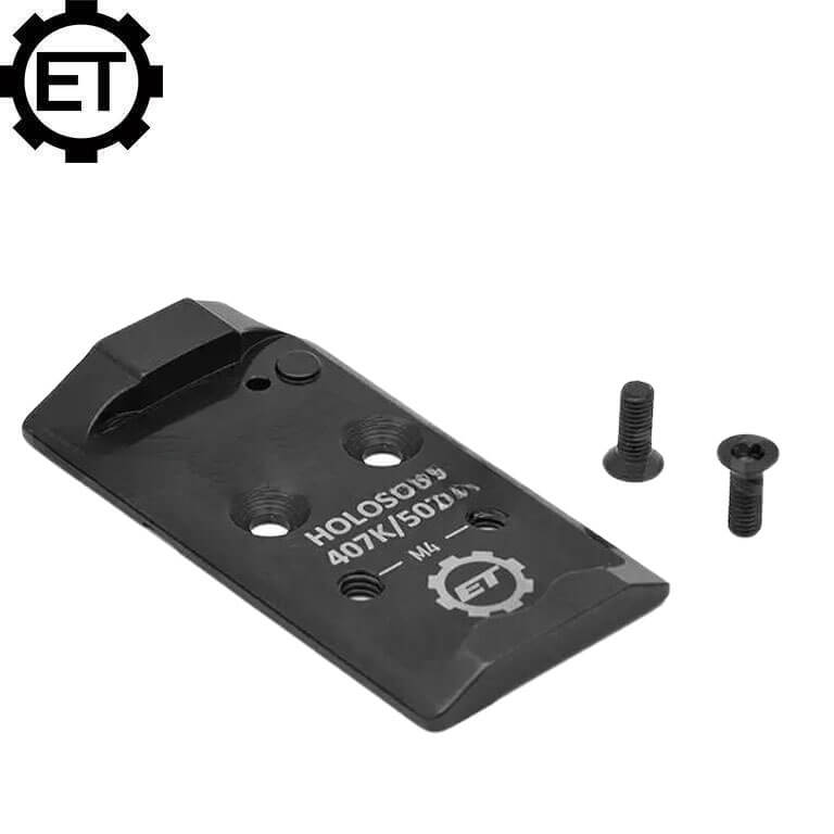 CZ Shadow 2 optic plate for Holosun K-serie footprint
